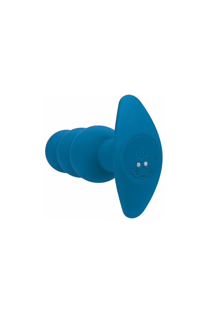 Shots Toys - Levelz - Tri Bulb Vibrating Silicone Anal Plug - Image 3