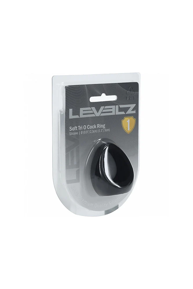Shots Toys - Levelz - Tri O Silicone Cock & Ball Ring - Image 2