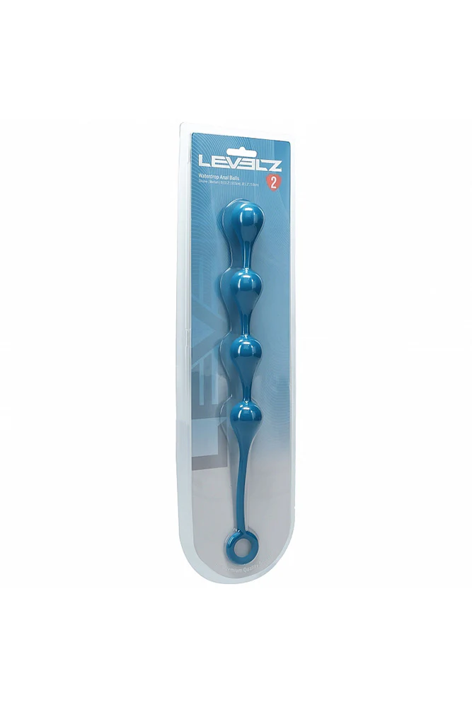 Shots Toys - Levelz - Waterdrop Silicone Anal Balls - Image 3