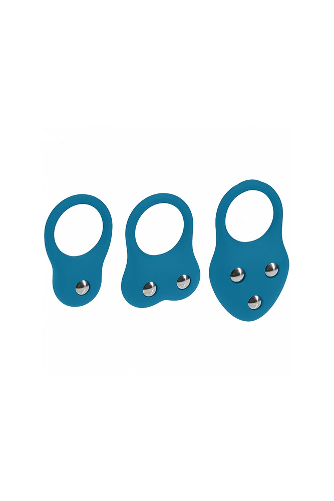 Shots Toys - Levelz - Weighted Cock Ring Training Trio - Image 2