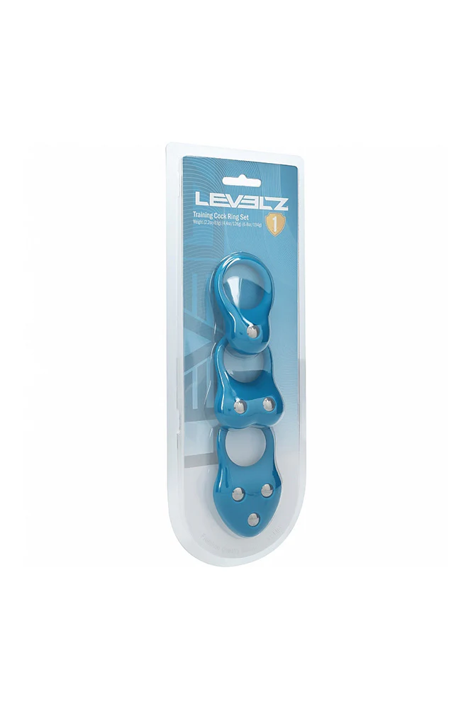 Shots Toys - Levelz - Weighted Cock Ring Training Trio - Image 5
