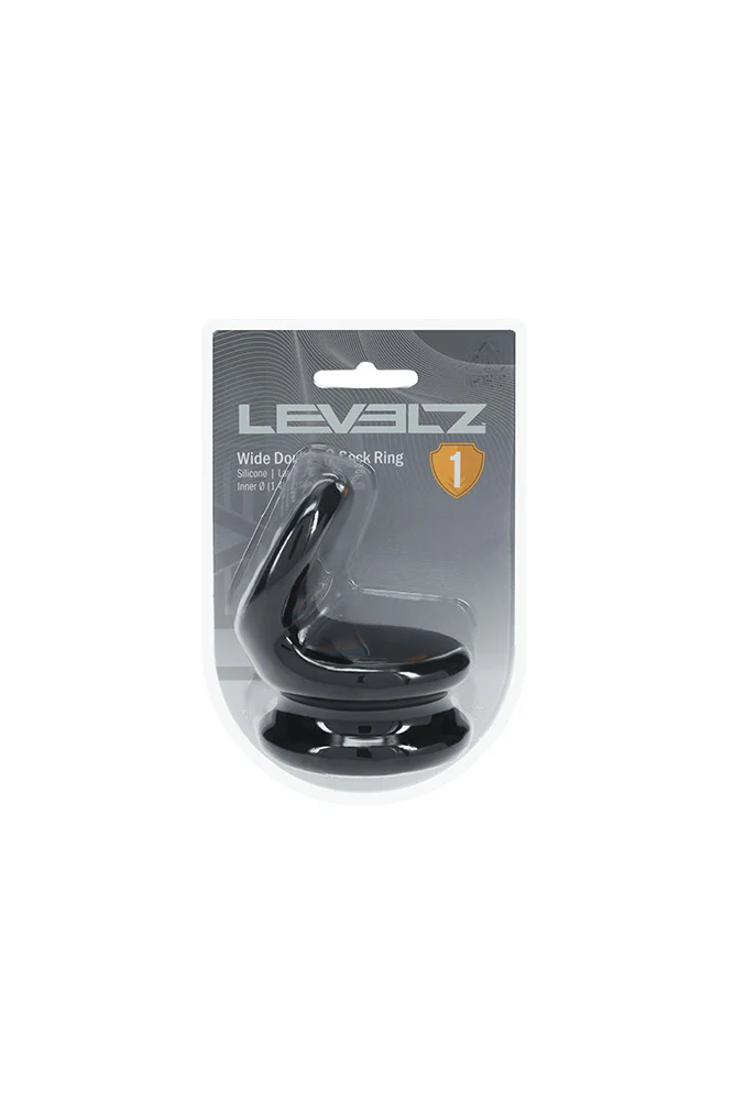 Shots Toys - Levelz - Wide Double O Silicone Cock Ring - Image 5