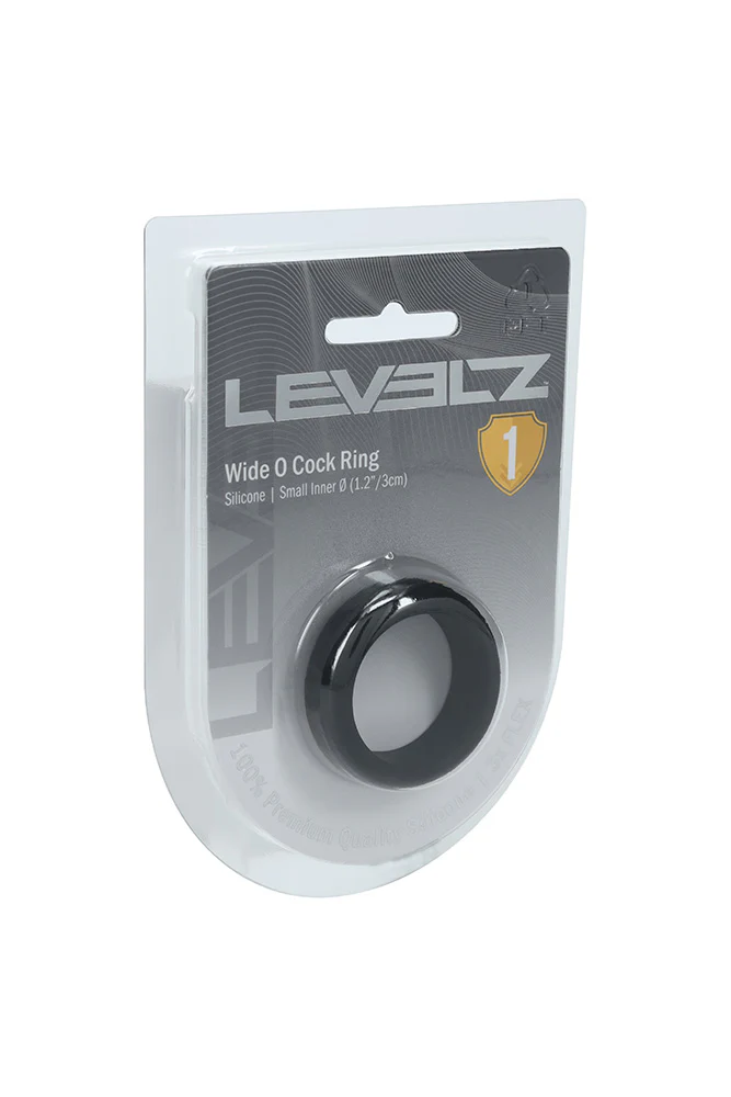 Shots Toys - Levelz - Wide O Silicone Cock Ring - Image 4