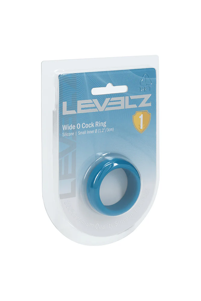 Shots Toys - Levelz - Wide O Silicone Cock Ring - Image 5