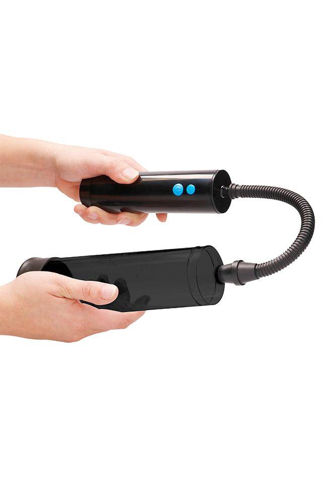 Shots Toys - Pumped - Extreme Power Rechargeable Auto Pump - Black - Image 3