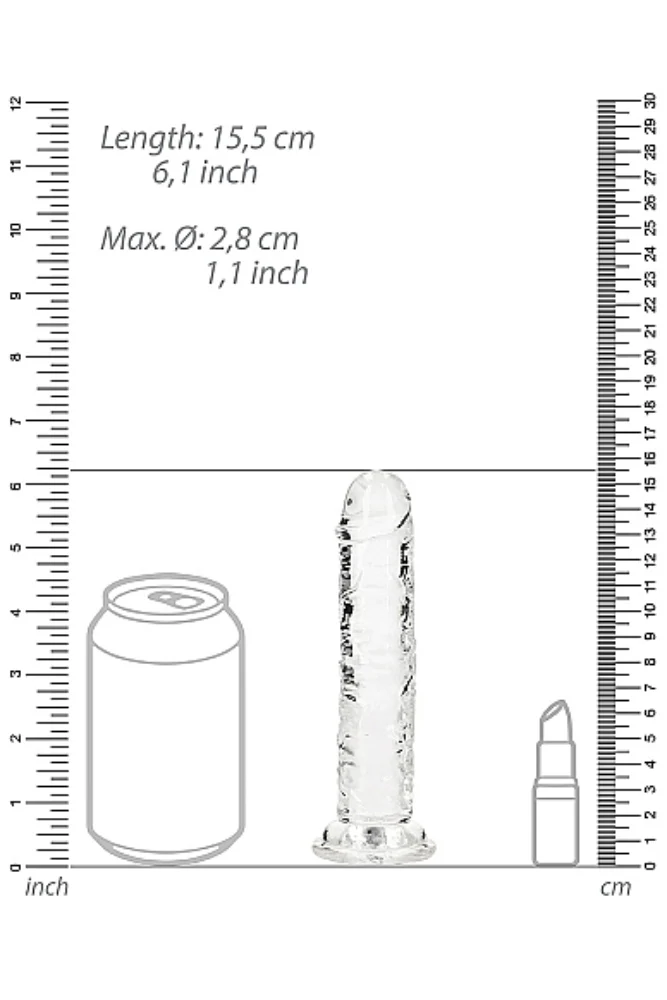Shots Toys - RealRock - 6" Realistic Dildo with Suction Cup - Image 12