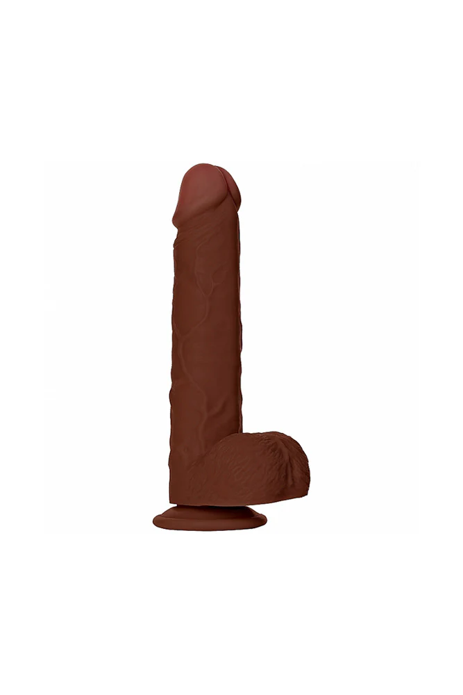 Shots Toys - RealRock - 7" Straight Dildo with Balls - Image 4