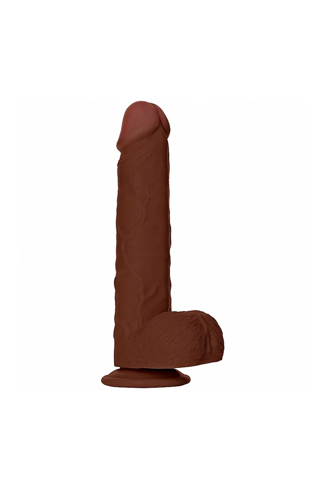 Shots Toys - RealRock - 8" Straight Dildo with Balls - Image 3