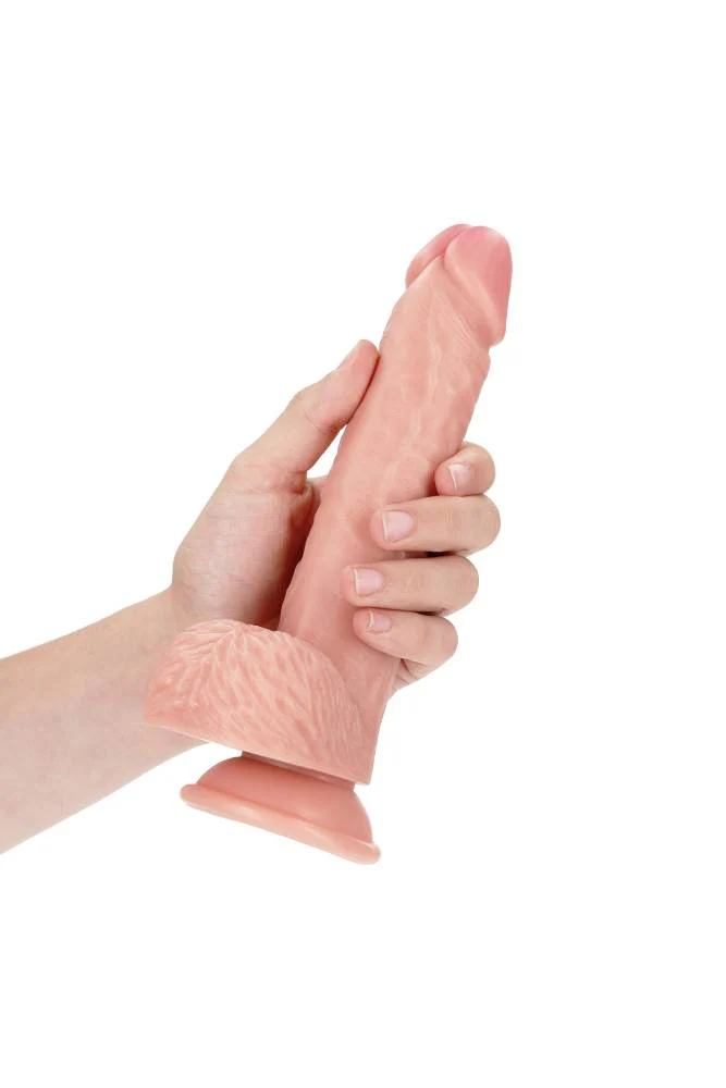 Shots Toys - RealRock - 8" Straight Dildo with Balls - Image 7