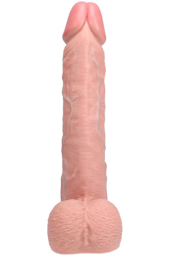 Shots Toys - RealRock - Extra Long 15" Dildo with Balls - Various Colors - Image 6