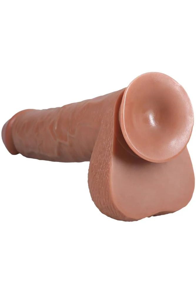 Shots Toys - RealRock - Extra Long 15" Dildo with Balls - Various Colors - Image 7