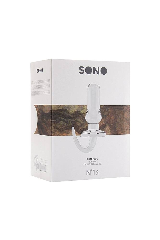 Shots Toys - Sono - No. 13 Butt Plug - Clear - Image 2