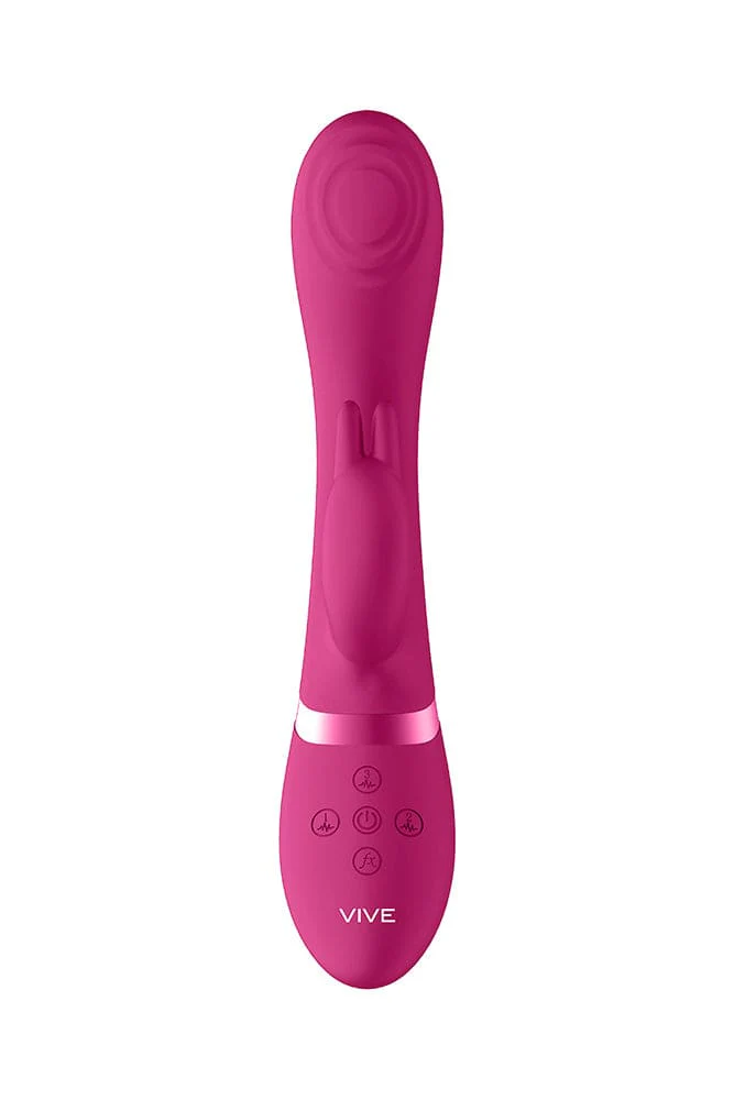 Shots Toys - VIVE - Cato Pulse G-Spot Rabbit Vibrator - Pink - Image 4