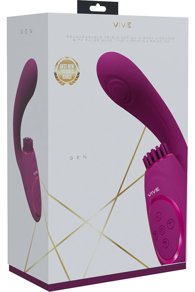 Shots Toys - VIVE - Gen Dual Vibrator With Pulse Wave - Image 6