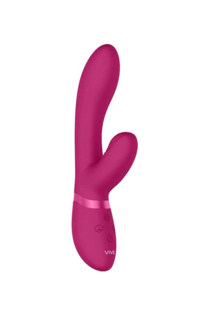 Shots Toys - VIVE - Kyra Pulse Clitoral Rabbit Vibrator - Pink - Image 2