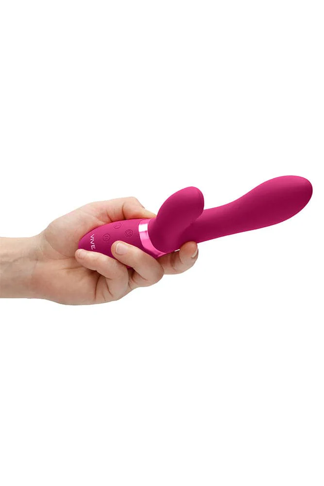 Shots Toys - VIVE - Kyra Pulse Clitoral Rabbit Vibrator - Pink - Image 5
