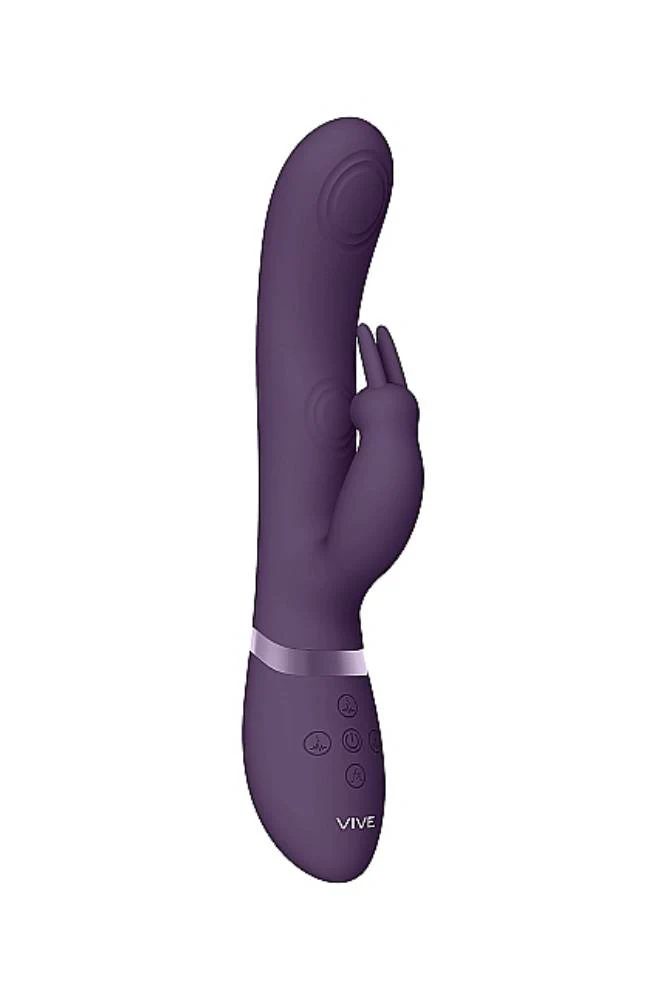 Shots Toys - VIVE - May Dual Pulse-Wave Rabbit Vibrator - Purple