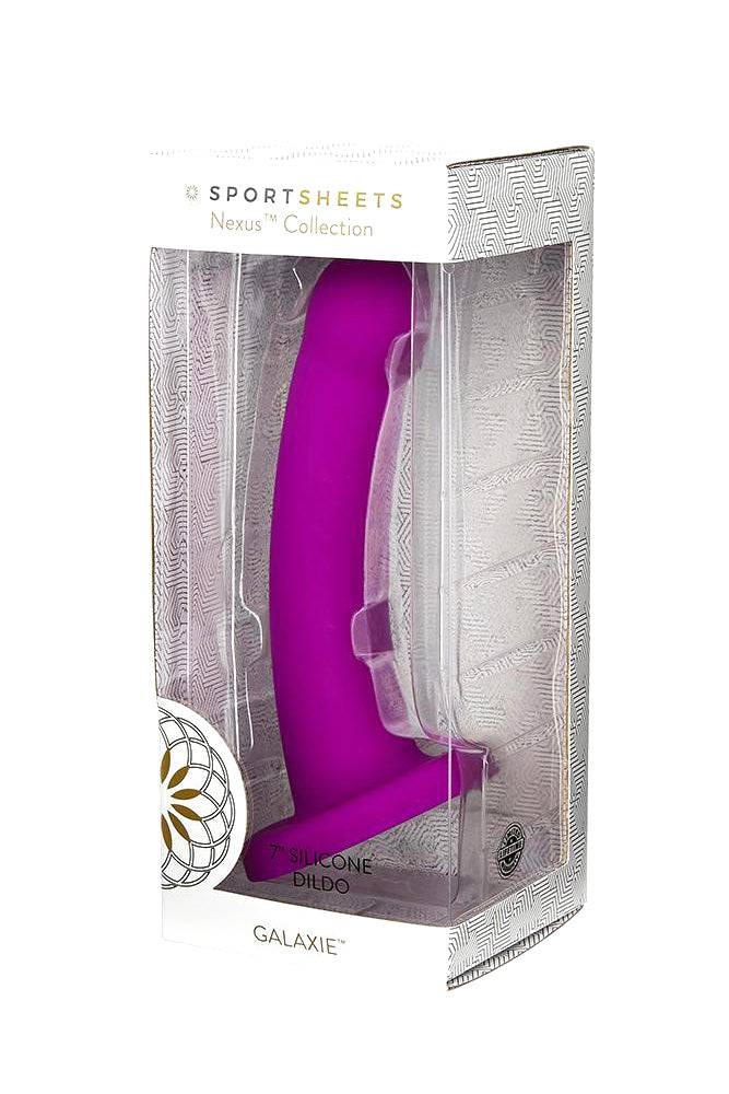 Sportsheets - Galaxie Silicone Dildo - Plum - Image 11