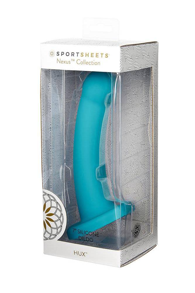 Sportsheets - Hux Silicone Dildo - Turquoise - Image 11