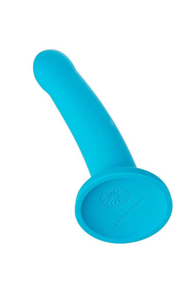 Sportsheets - Hux Silicone Dildo - Turquoise - Image 8