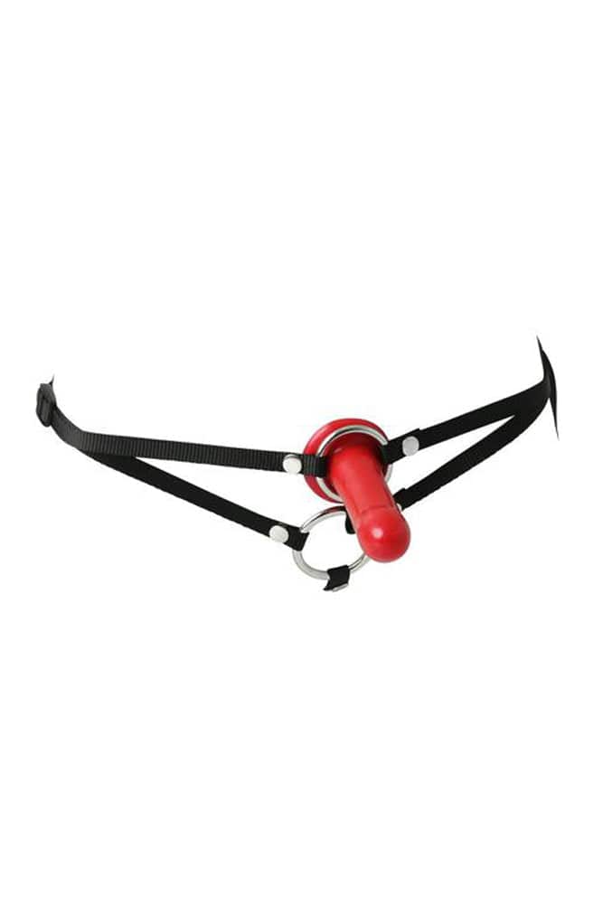 Sportsheets - Menage A Trois Strap-On & Dildo Set - Red