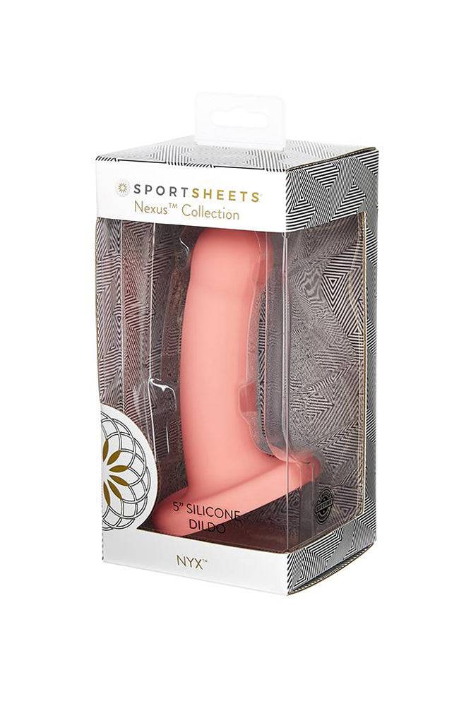 Sportsheets - Nyx Silicone Dildo - Coral - Image 2