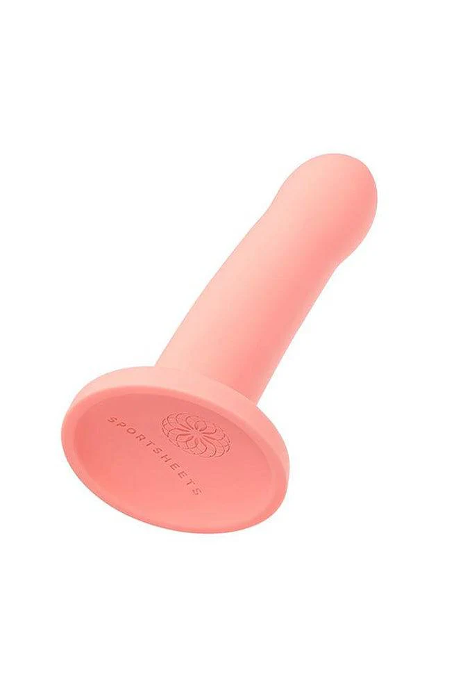 Sportsheets - Nyx Silicone Dildo - Coral - Image 4