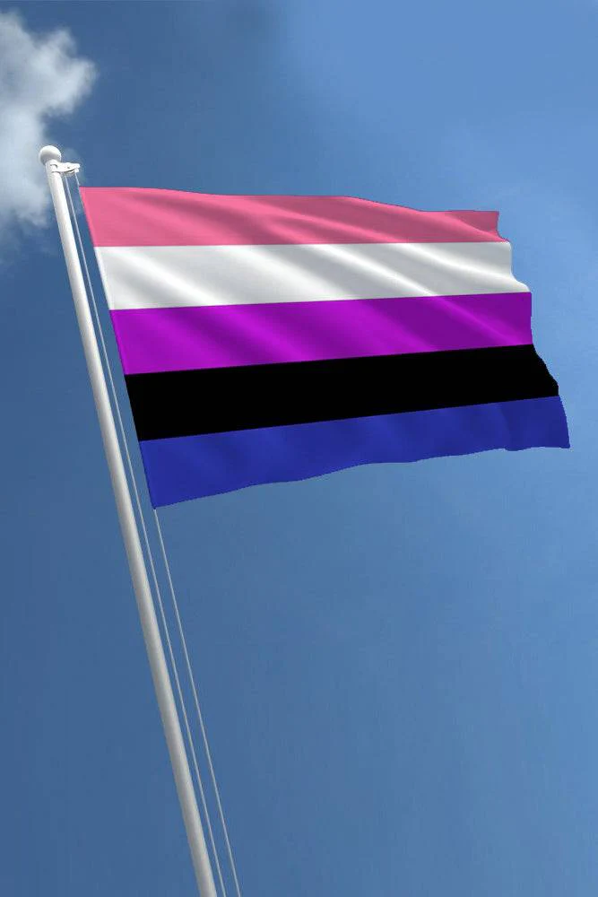 Stag Shop - Pride Flag - Gender Fluid - 4 x 6 Inch