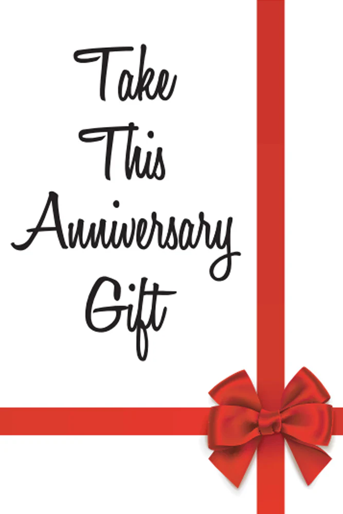 Stag Shop - Shove It Up Your Ass Anniversary Greeting Card