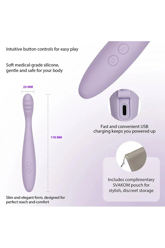 Svakom - Cici 2 App Controlled Warming G-Spot Vibrator - Image 5