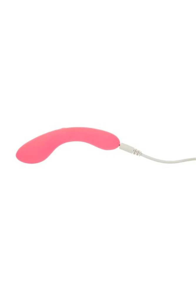 Swan - Mini Swan Vibrating Wand - Glow in the Dark Pink - Image 5