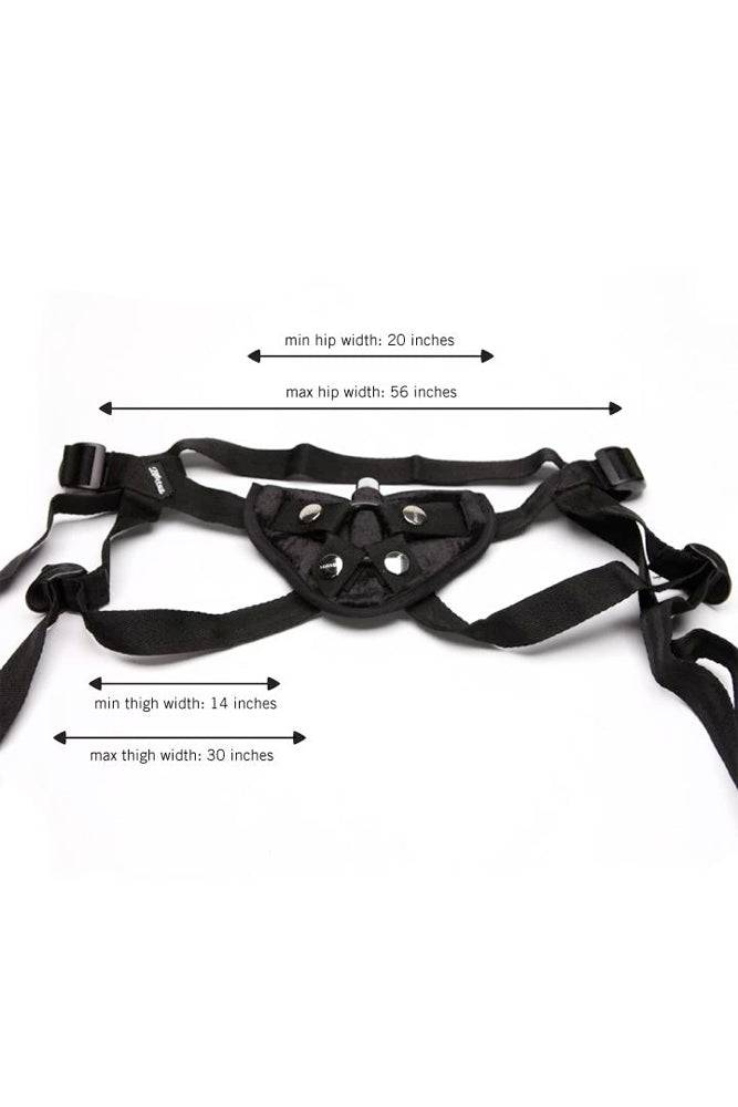 Tantus - Bend Over Intermediate Strap-On Kit - Black - Image 7