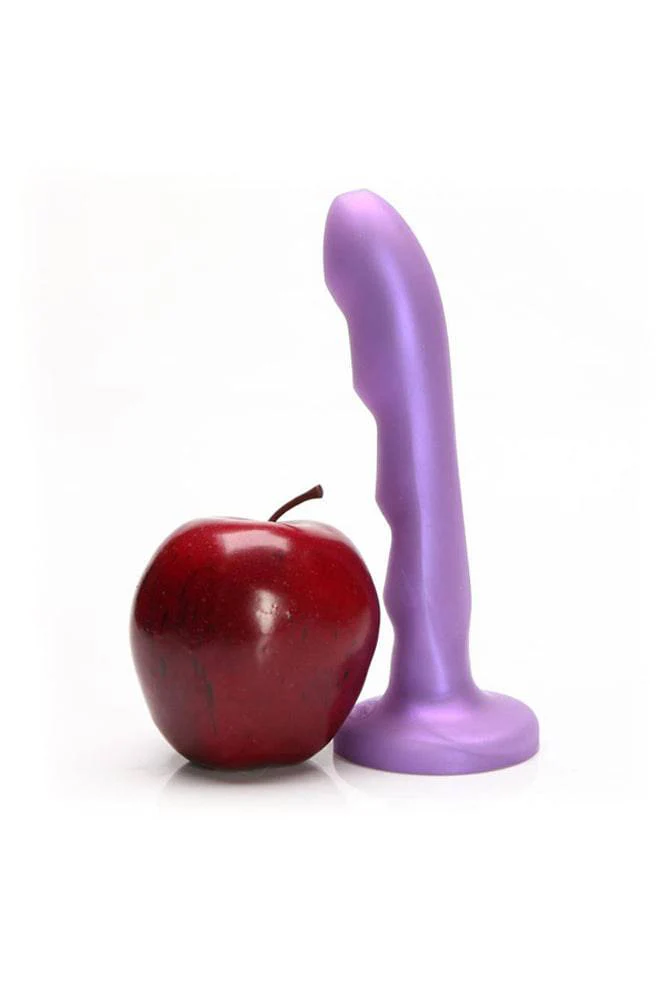 Tantus - Charmer Silicone Dildo - Purple - Image 3