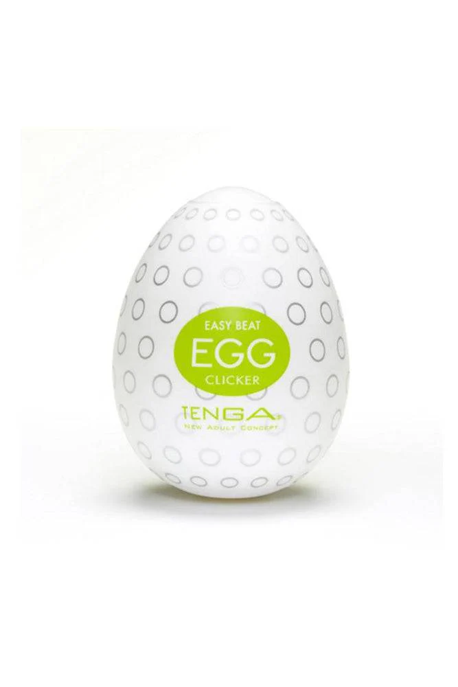 Tenga - Egg - Clicker Textured Egg Masturbator