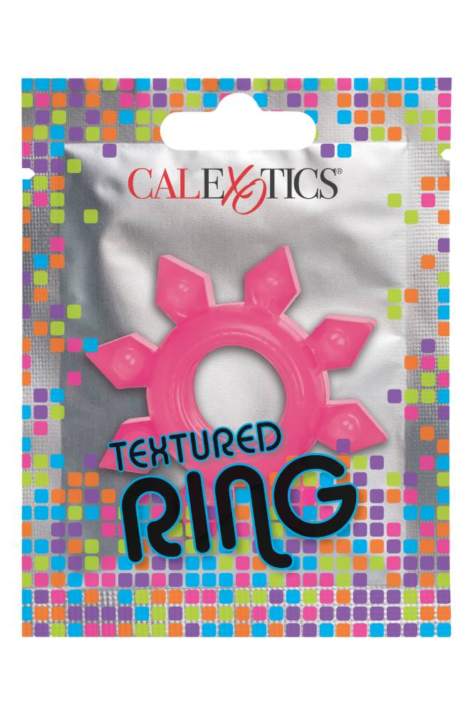 Textured Colourful Cock Ring - Image 2