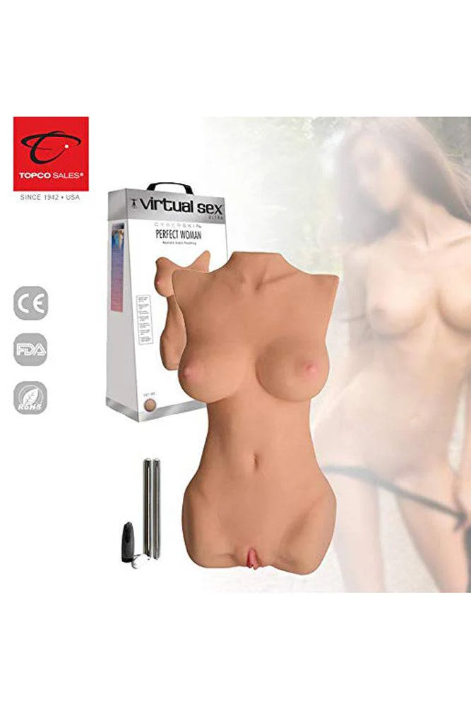 Topco - Virtual Sex - Cyberskin Perfect Woman - Light - Image 6