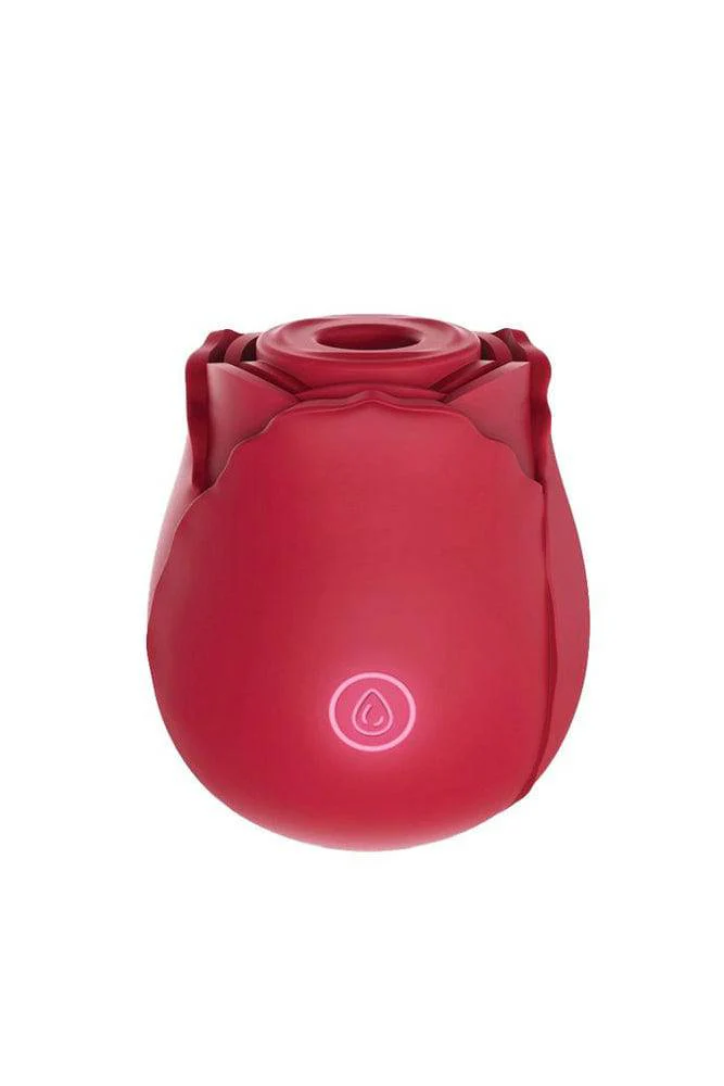 Voodoo Toys - Beso Flower Power Air Pulse Rose Vibe - Red - Image 2