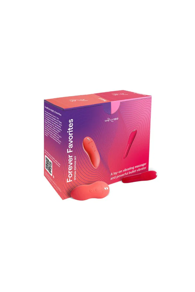 We-Vibe - Forever Favorites Special Edition Vibrator Set - Tango X & Touch X - Coral/Red