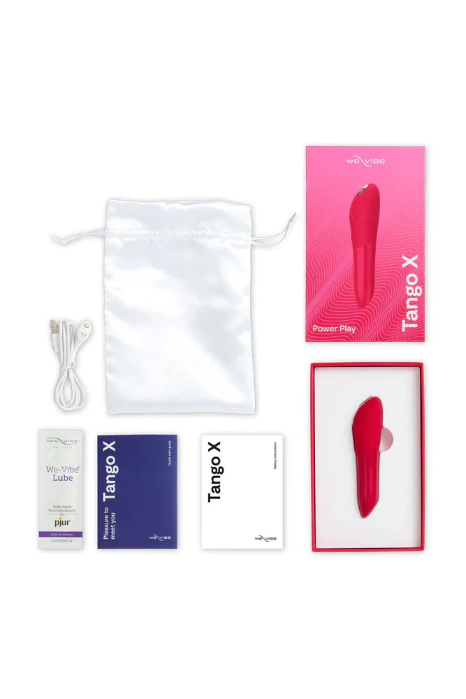 We-Vibe - Forever Favorites Special Edition Vibrator Set - Tango X & Touch X - Coral/Red - Image 19