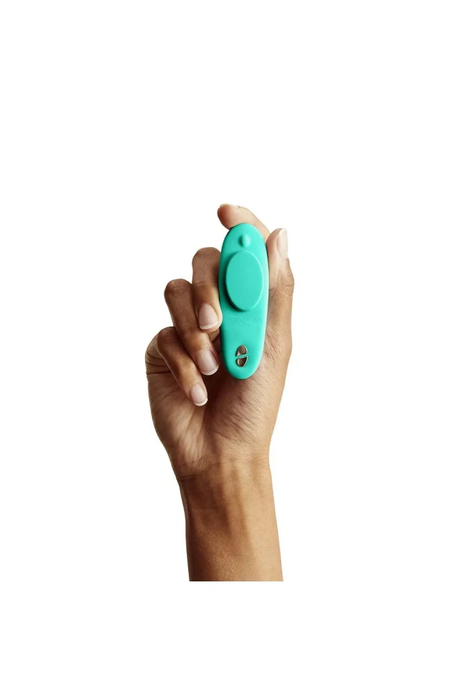 We-Vibe - Moxie + Wearable Bluetooth Clitoral Vibrator - Aqua - Image 5