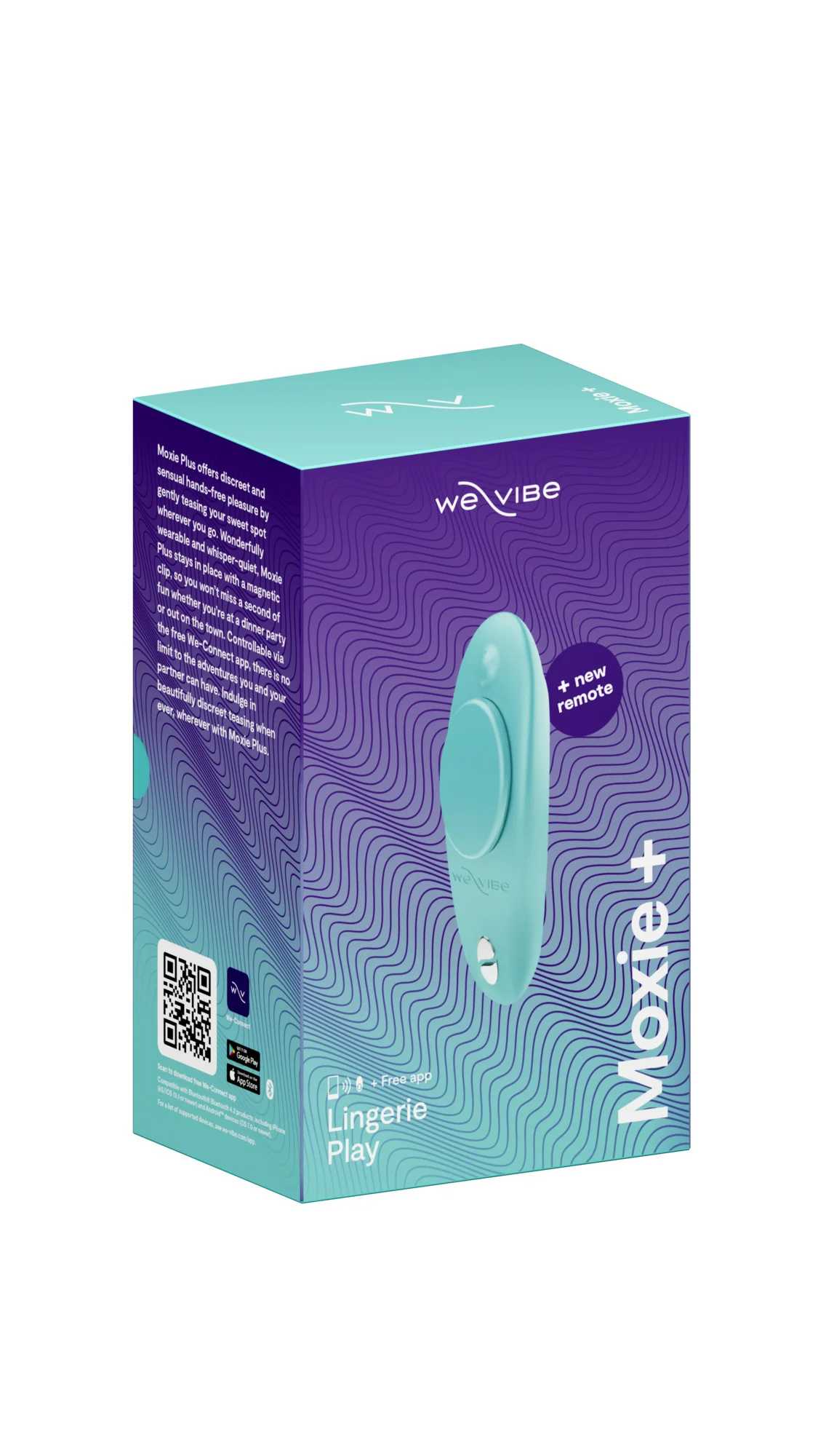 We-Vibe - Moxie + Wearable Bluetooth Clitoral Vibrator - Aqua - Image 9