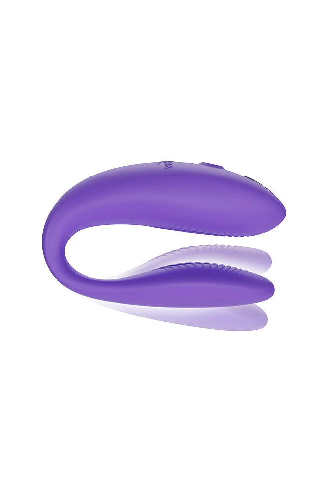 We-Vibe - Sync Go Dual Couples Vibrator with Travel Case - Purple - Image 2