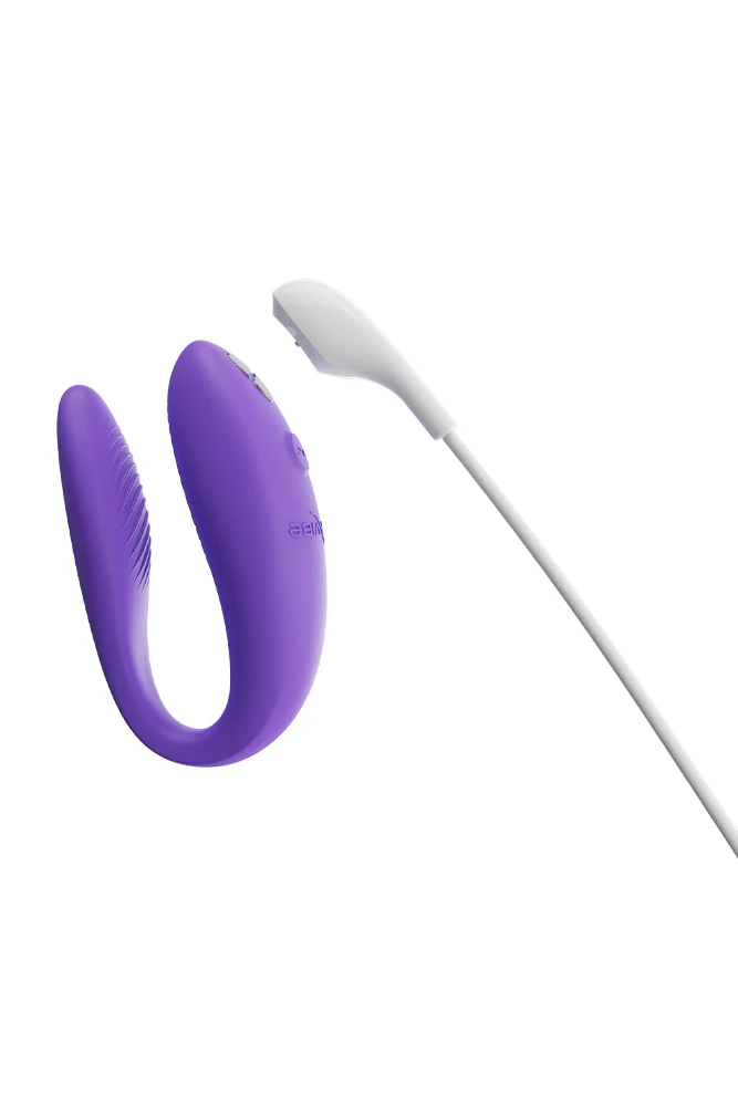 We-Vibe - Sync Go Dual Couples Vibrator with Travel Case - Purple - Image 6