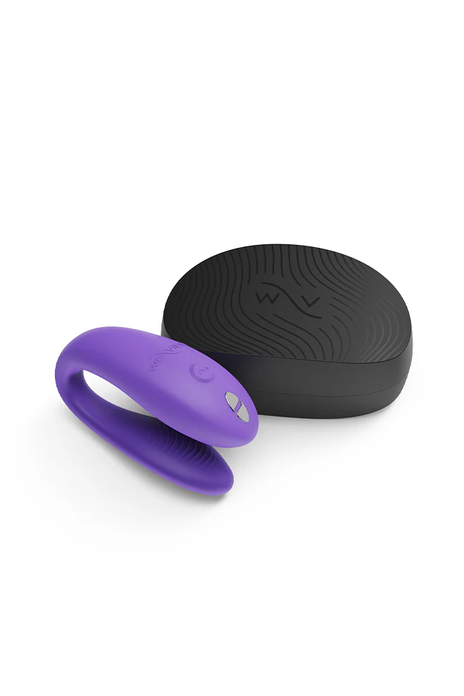 We-Vibe - Sync Go Dual Couples Vibrator with Travel Case - Purple - Image 7