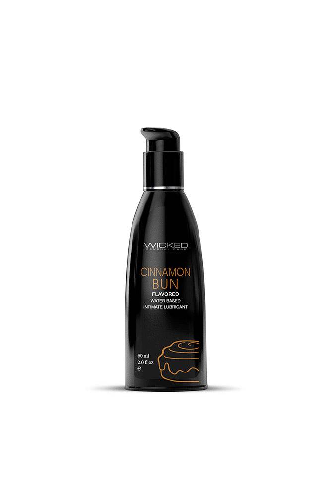 Wicked Sensual Care - Aqua Flavored Lubricant - Cinnamon Bun - Image 2