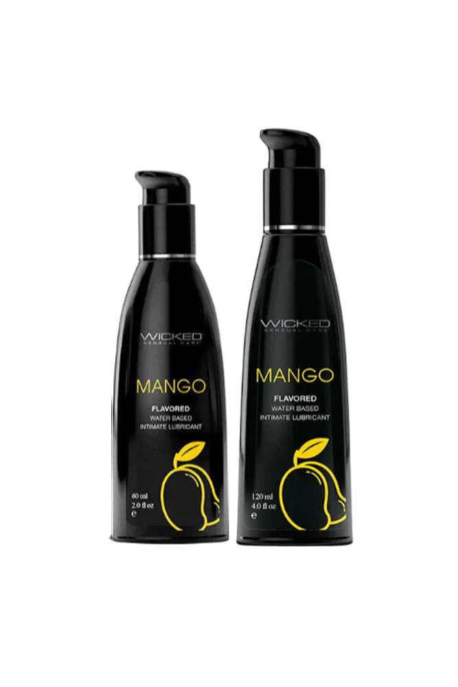 Wicked Sensual Care - Aqua Flavored Lubricant - Mango