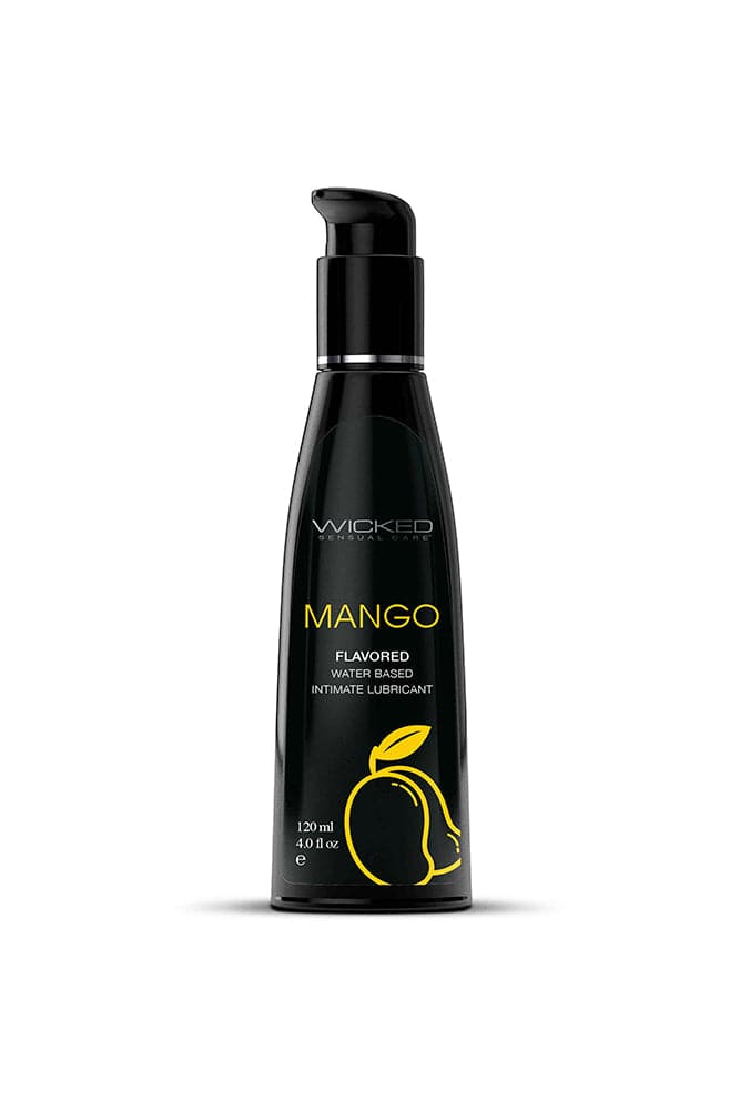 Wicked Sensual Care - Aqua Flavored Lubricant - Mango - Image 3