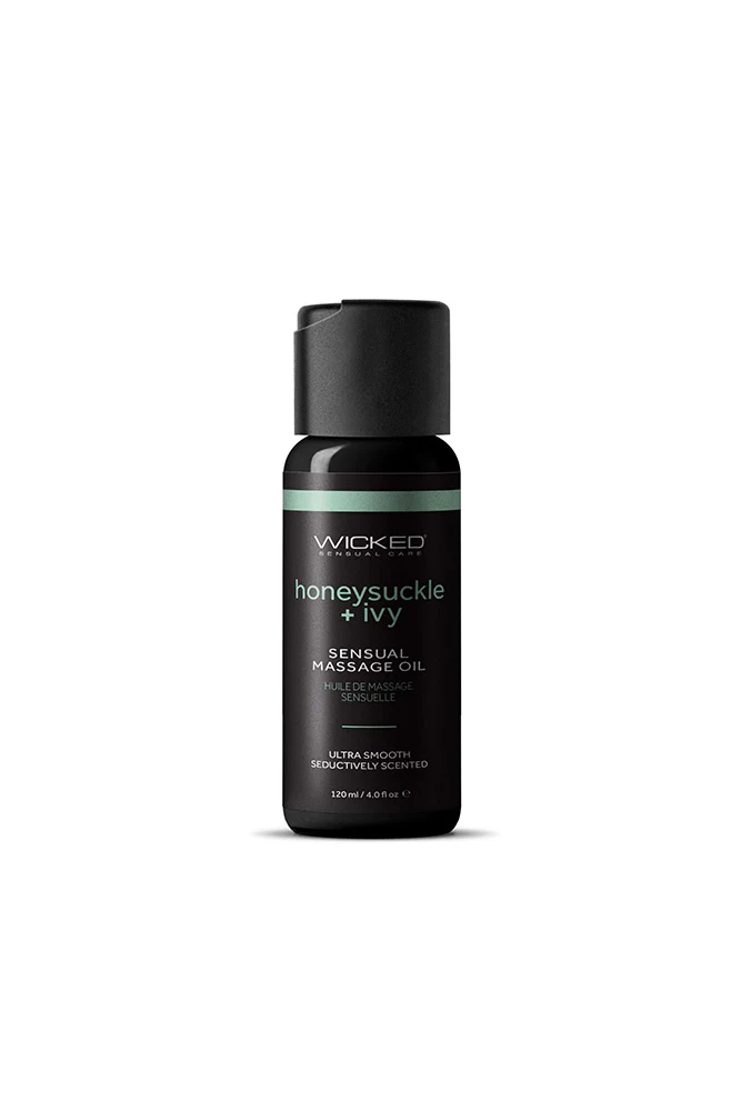 Wicked Sensual Care - Sensual Massage Oil - Honeysuckle & Ivy - 4oz