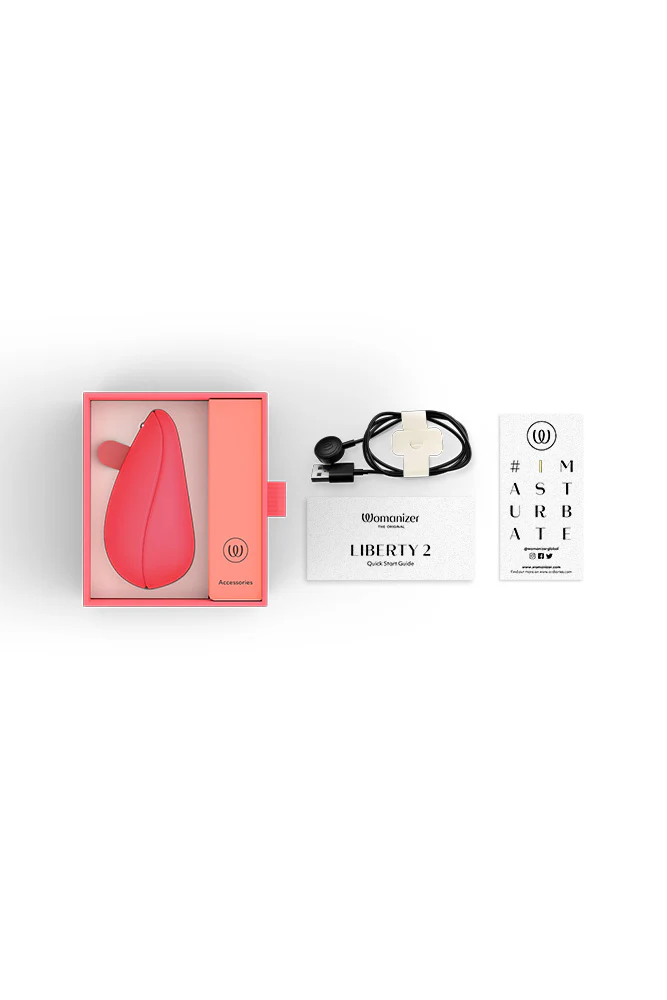 Womanizer - Liberty 2 Travel Friendly Clitoral Stimulator - Rose - Image 10
