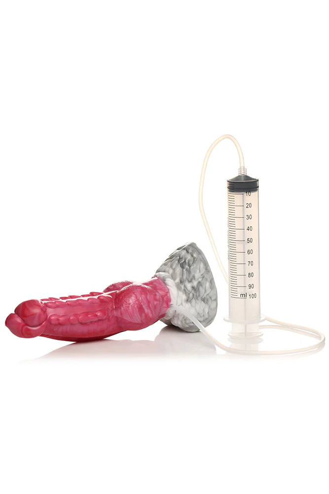XR Brand - Creature Cocks - Resurrector Phoenix Squirting Silicone Dildo